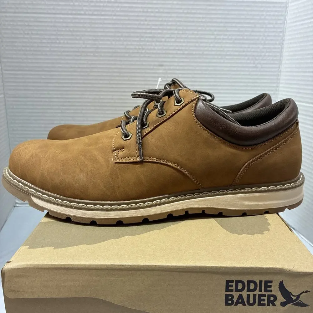 Eddie Bauer Men’s Bowditch Brown Casual Shoes Men’s Size 12 Medium, New In Box